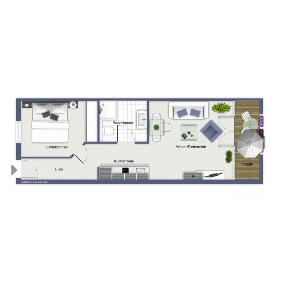 Meeresblick Wohnung 310 Kuehlungsborn Luaran gambar